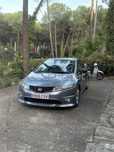 Azul Usado 2007 Honda Civic Sport Berlina | 4300 € (Precio justo) - Imagen 1/4