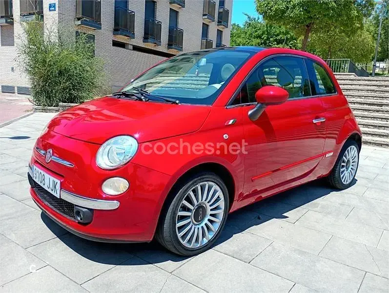 Usado Fiat 500 69 CV (50 kW) 2015 Rojo Berlina