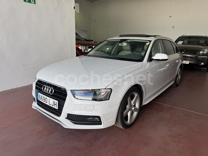 Blanco Usado 2014 Audi A4 Ambition Familiar | 14.990 € (Precio justo) - Imagen 1/4