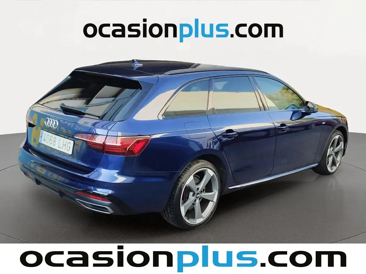 Usado Audi A4 163 CV (119 kW) 2020 Azul Familiar