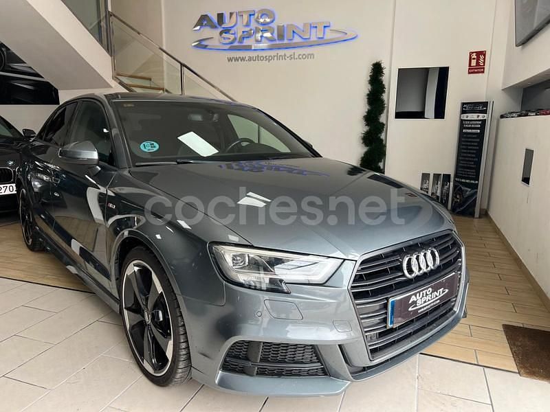 Gris Usado 2018 Audi A3 S-Line Berlina | 19.990 € (Precio justo) - Imagen 1/4