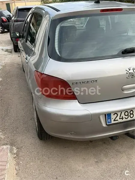 Käytetty Peugeot 307 90 HP (66 kW) 2005 Harmaa Farmari