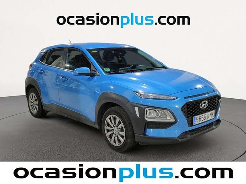Usado Hyundai Kona 120 HP (88 kW) 2018 Azul SUV