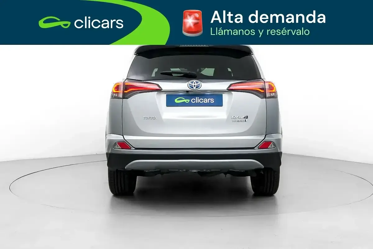 Usado Toyota RAV4 Hybrid Advance 197 CV (144 kW) 2017 Gris / plata SUV