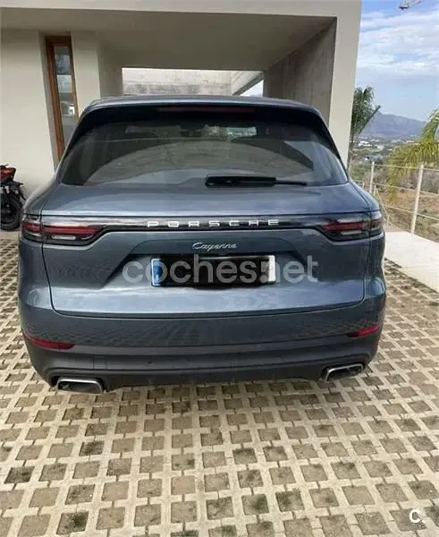 Usado Porsche Cayenne 340 CV (250 kW) 2019 Azul SUV