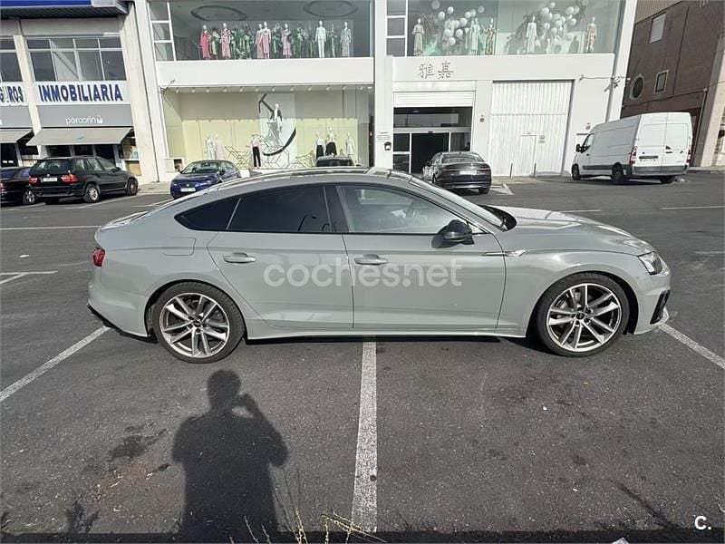Gris / plata Usado 2020 Audi A5 Sportback Berlina | 22.000 € (Super precio) - Imagen 1/4
