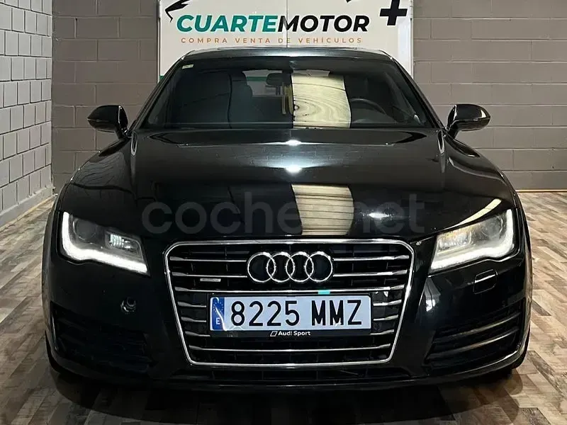 Usado Audi A7 Sportback Exclusive 245 CV (180 kW) 2012 Negro Utilitario