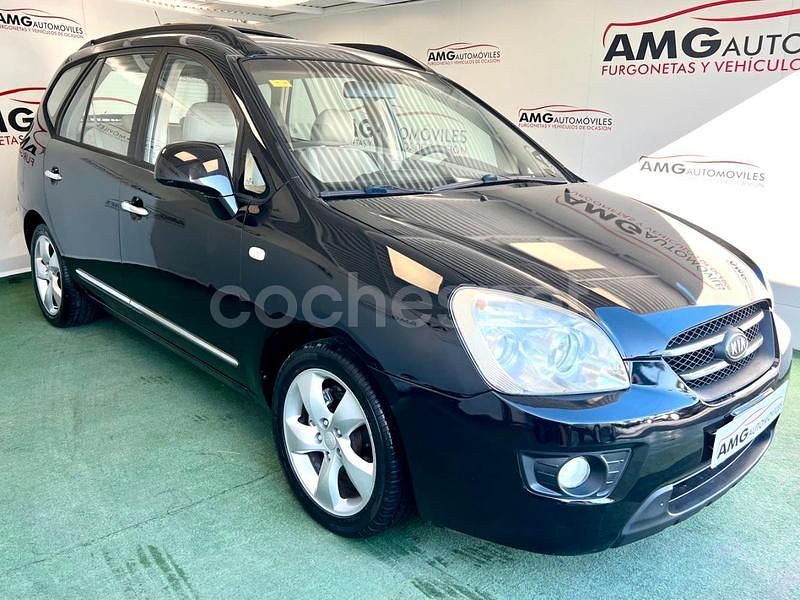 Negro Usado 2007 Kia Carens Active Monovolumen | 4500 € (Precio justo) - Imagen 1/4