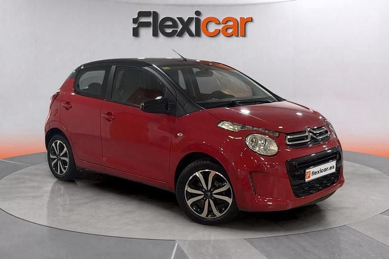 Rojo Usado 2018 Citroën C1 PureTech Utilitario | 7990 € (Precio justo) - Imagen 1/4