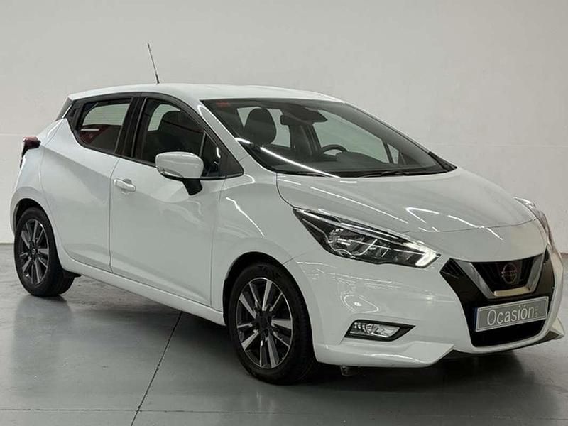 Usado Nissan Micra Acenta 90 CV (66 kW) 2018 Blanco Utilitario