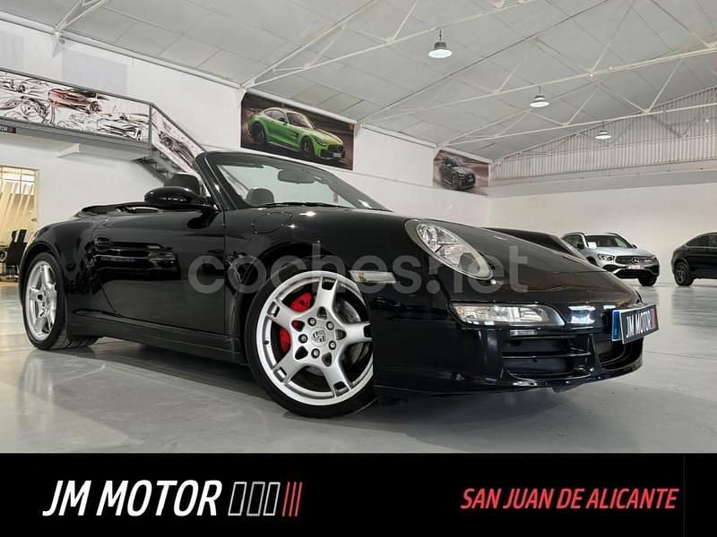 Negro Usado 2006 Porsche 911 Carrera 4S Cabriolet Descapotable | 49.900 € - Imagen 1/4