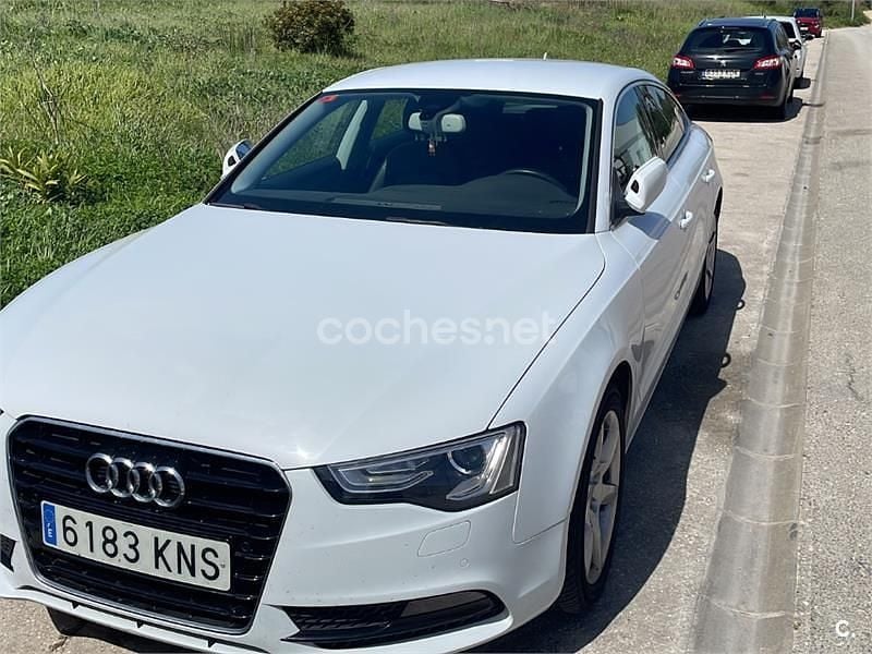 Usado Audi A5 Sportback 150 CV (110 kW) 2017 Blanco Utilitario