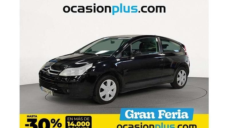 Negro Usado 2008 Citroën C4 Coupe | 2590 € (Precio justo) - Imagen 1/4