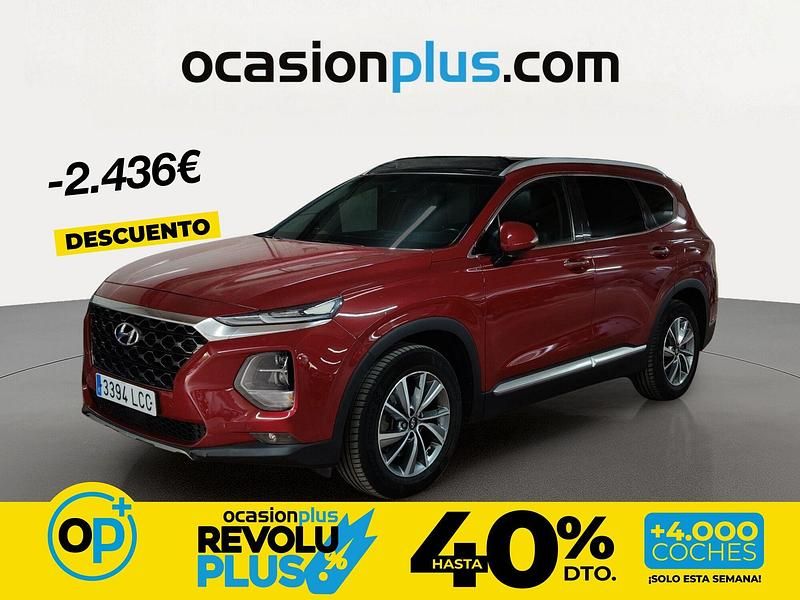 Usado Hyundai Santa Fe 200 CV (147 kW) 2019 Rojo SUV