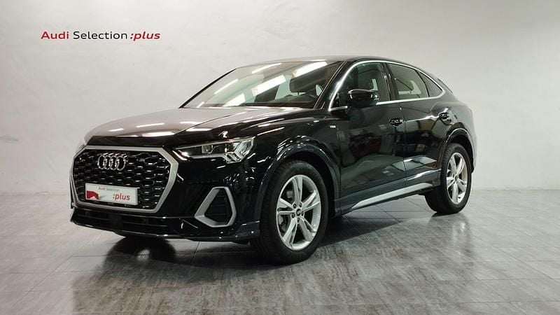Negro Usado 2021 Audi Q3 Sportback S-Line SUV | 33.500 € (Precio justo) - Imagen 1/4