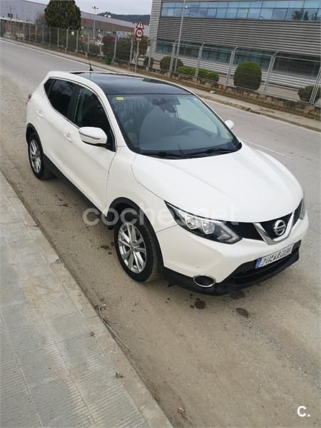 Usado Nissan Qashqai Tekna 130 CV (95 kW) 2014 Blanco SUV