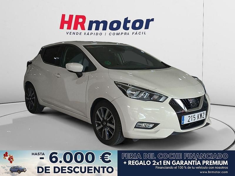 Beige Usado 2017 Nissan Micra N-Connecta Berlina | 12.440 € (Precio justo) - Imagen 1/4