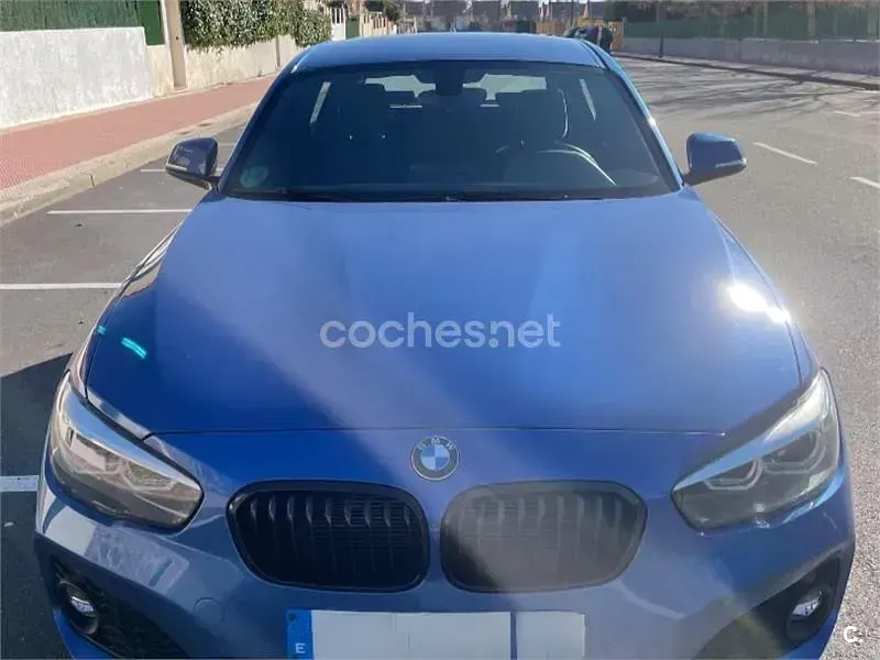 Usado BMW 118 M Sport 136 CV (100 kW) 2018 Azul Utilitario