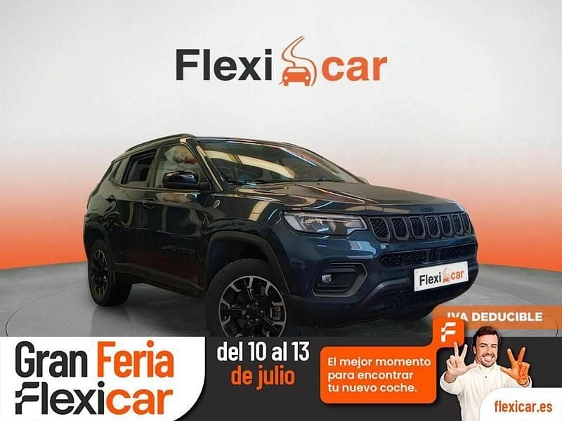 Gris Usado 2022 Jeep Compass Trailhawk SUV | 22.790 € (Precio justo) - Imagen 1/2