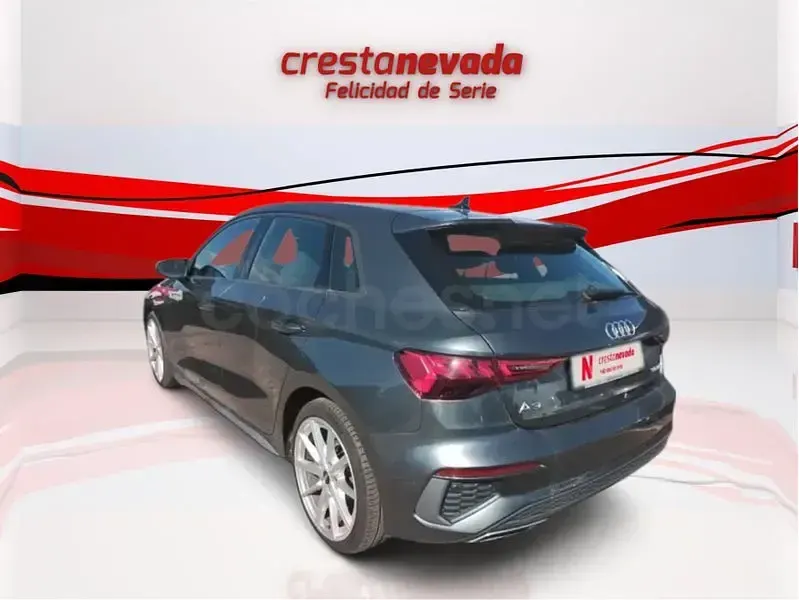 Usado Audi A3 S-Line 116 CV (85 kW) 2022 Gris / plata Berlina