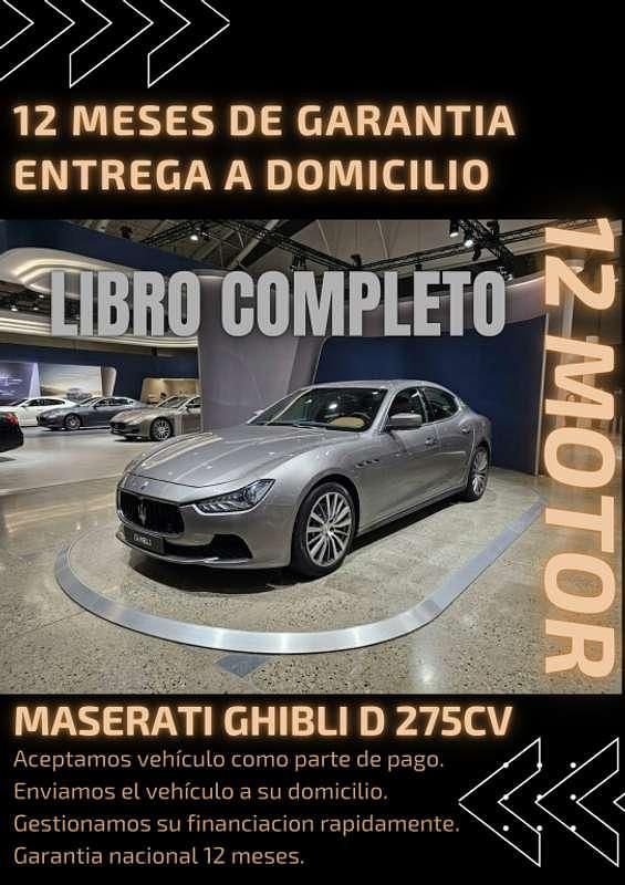 Usado Maserati Ghibli 275 CV (202 kW) 2015 Gris Berlina