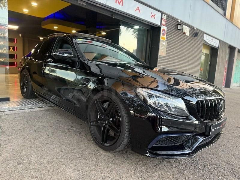 Usado Mercedes C63 AMG 476 CV (350 kW) 2017 Negro Berlina
