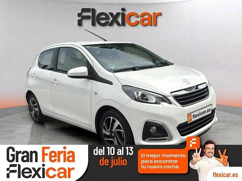 Blanco Usado 2017 Peugeot 108 Allure Utilitario | 9490 € (Un poco caro) - Imagen 1/2