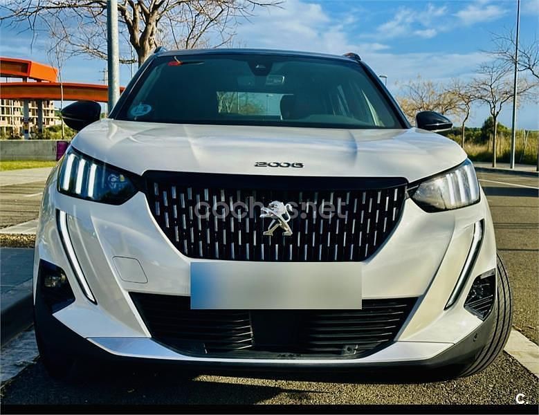 Blanco Usado 2021 Peugeot 2008 GT SUV | 16.490 € (Precio justo) - Imagen 1/4