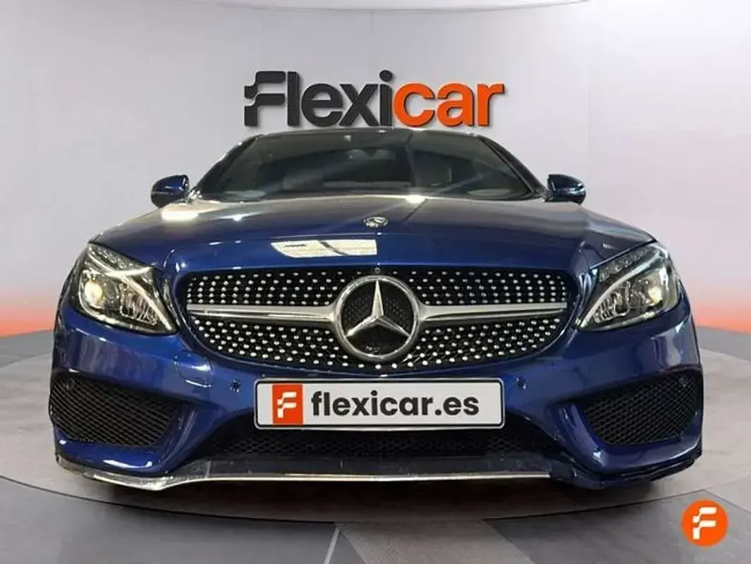 Usado Mercedes C220 170 CV (125 kW) 2018 Azul Coupe