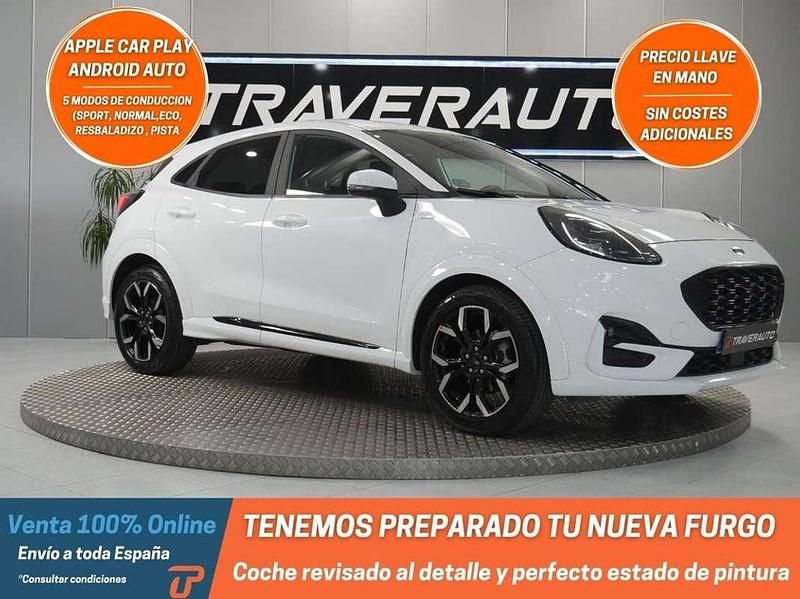 Blanco Usado 2023 Ford Puma ST-Line X SUV | 15.900 € (Buen precio) - Imagen 1/4