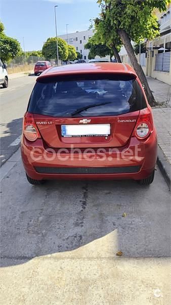 Usado Chevrolet Aveo LT 100 CV (73 kW) 2009 Rojo Berlina