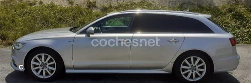Usado Audi A6 S-Line 218 CV (160 kW) 2015 Gris / plata Familiar