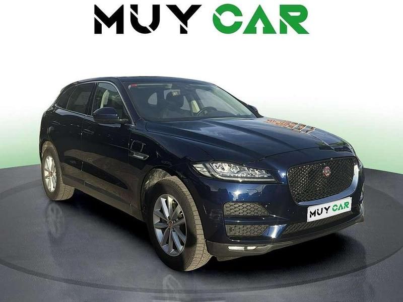 Usado Jaguar F-Pace Prestige 241 CV (177 kW) 2020 Azul SUV