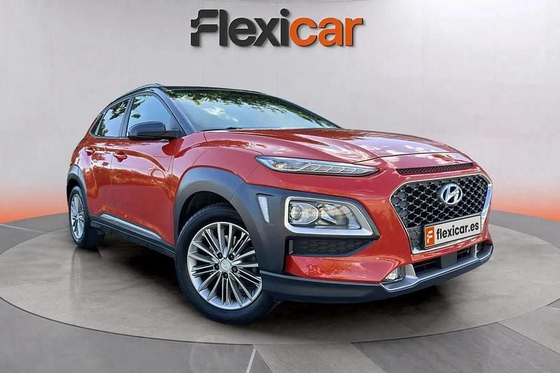 Naranja Usado 2019 Hyundai Kona SUV | 15.490 € (Precio justo) - Imagen 1/4