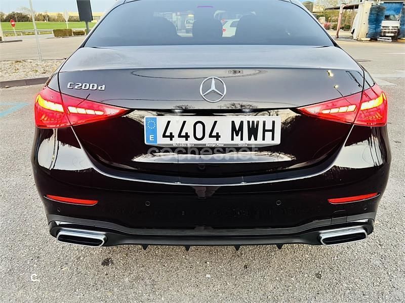 Usado Mercedes C200 163 CV (119 kW) 2024 Negro Berlina