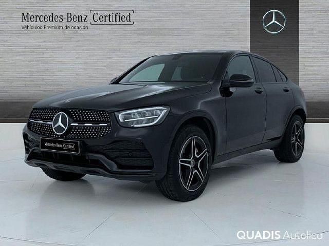 Negro obsidiana Usado 2022 Mercedes GLC220 AMG line | 37.850 € (Precio justo) - Imagen 1/4