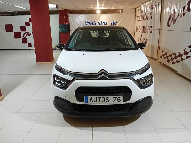 Usado Citroën C3 Feel 100 CV (73 kW) 2021 Blanco Utilitario