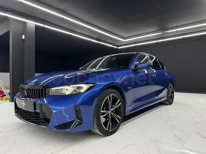 Usado BMW 330e 292 CV (214 kW) 2023 Azul Berlina