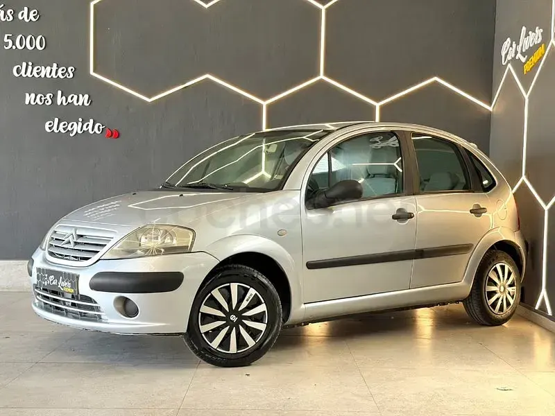 Usado Citroën C3 61 CV (44 kW) 2004 Gris / plata Berlina