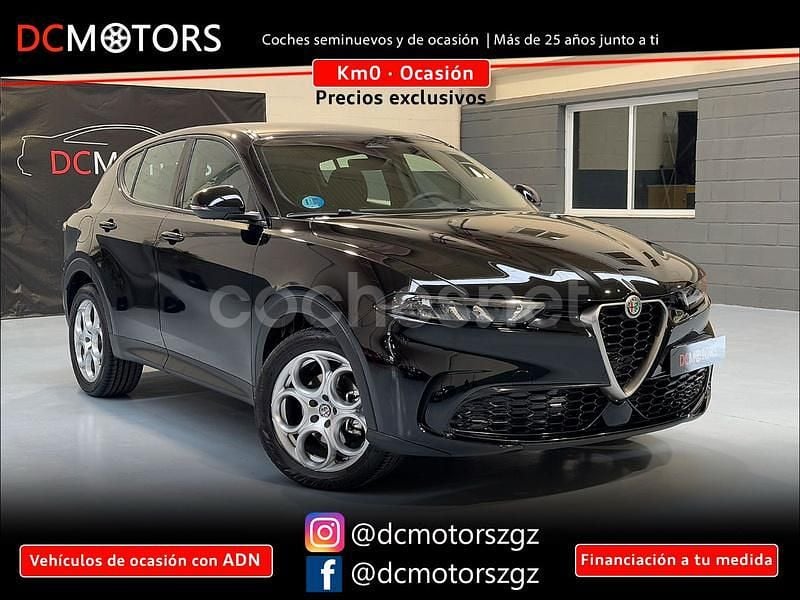 Negro Usado 2023 Alfa Romeo Tonale Super SUV | 24.900 € (Precio justo) - Imagen 1/4
