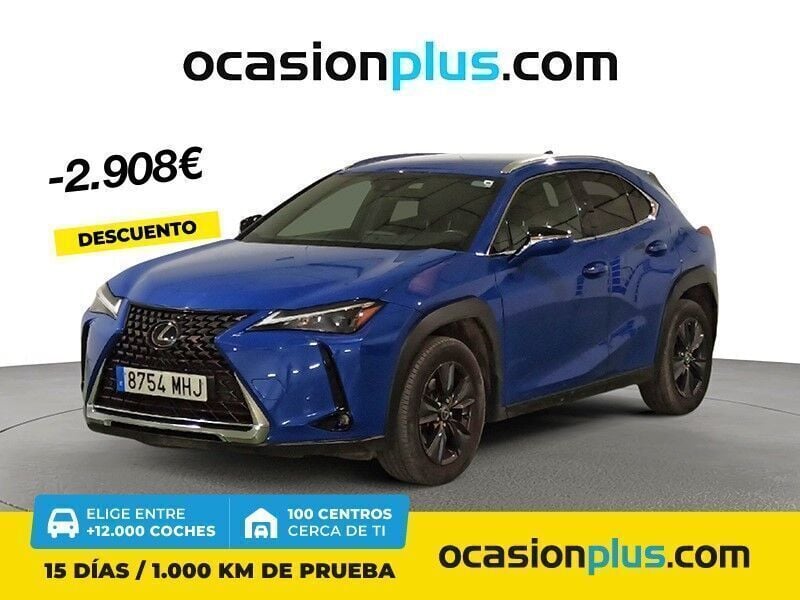 Azul Usado 2023 Lexus UX 250h SUV | 27.450 € (Precio justo) - Imagen 1/4