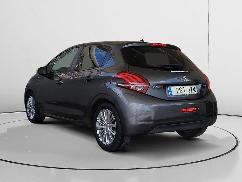 Usado Peugeot 208 Style 83 CV (61 kW) 2017 Gris Utilitario