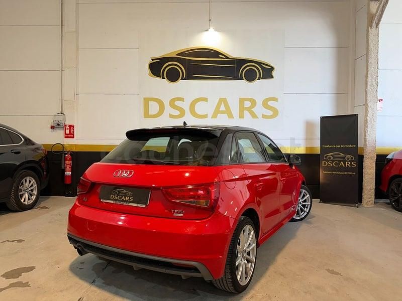 Usado Audi A1 Sportback S-Line 95 CV (69 kW) 2018 Rojo Utilitario
