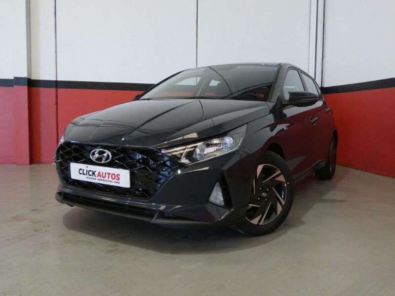 Gris Usado 2021 Hyundai i20 Utilitario | 12.650 € (Buen precio) - Imagen 1/4