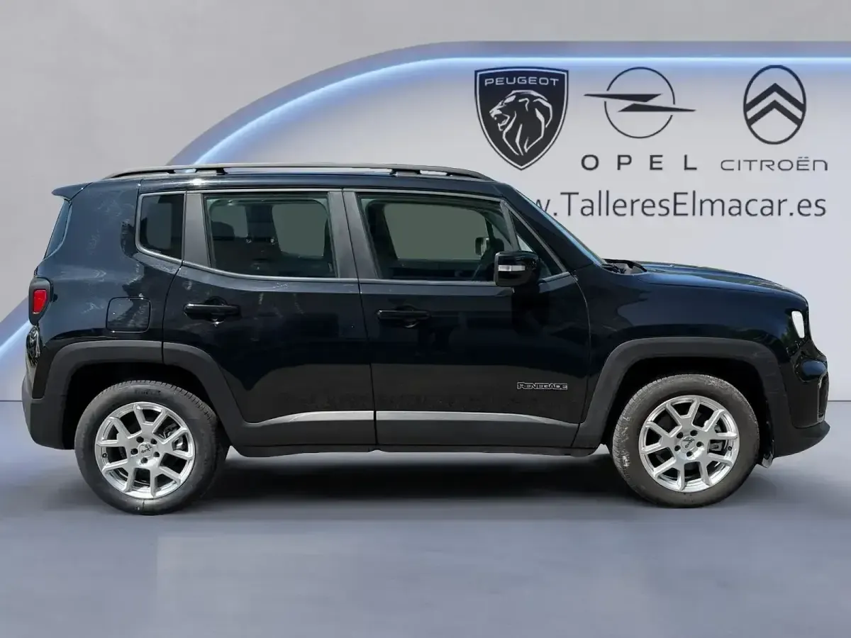 Usado Jeep Renegade Limited 130 CV (95 kW) 2023 Negro SUV