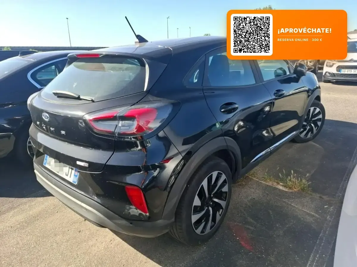 Usado Ford Puma Titanium 125 CV (91 kW) 2022 Negro SUV