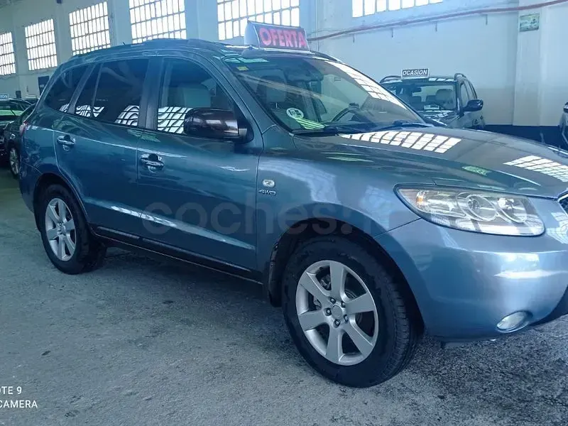 Usado Hyundai Santa Fe Comfort 150 CV (110 kW) 2006 Azul SUV