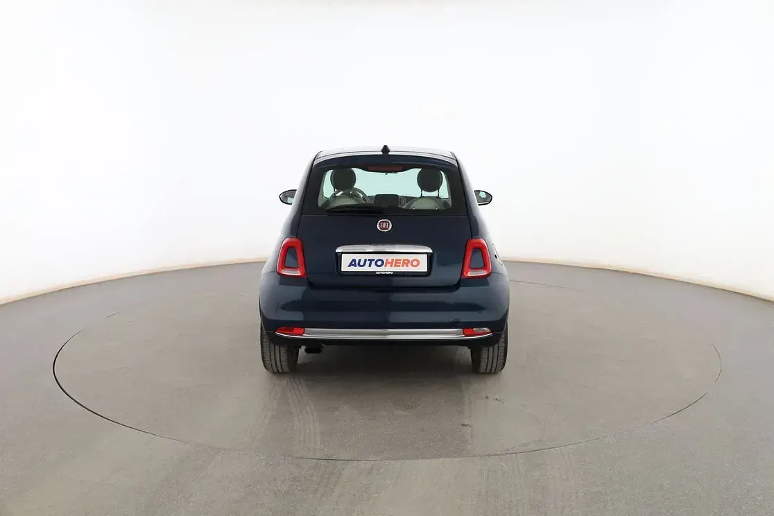 Usado Fiat 500 Lounge 85 CV (62 kW) 2019 Azul Berlina