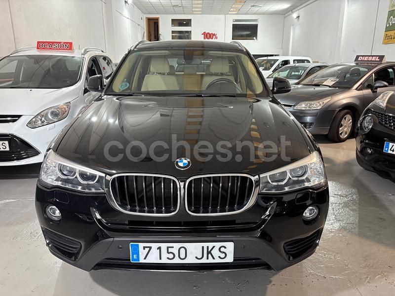 Negro Usado 2015 BMW X3 SUV | 18.900 € (Buen precio) - Imagen 1/4
