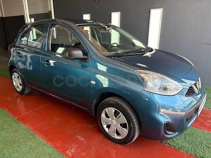 Usado Nissan Micra Visia 80 CV (58 kW) 2015 Azul Utilitario